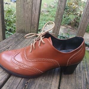 Heeled Loafers Size 10